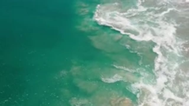 LOS CABOS MEXICO-2020: A Mass Body Of Water Clashing With The Waves Making Loud Noises