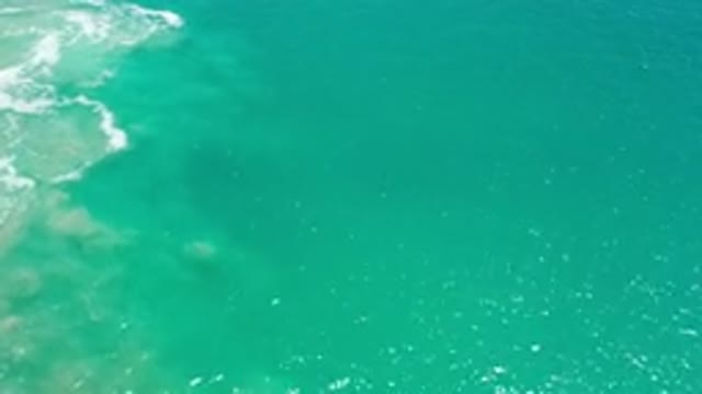 LOS CABOS MEXICO-2020: Beautiful and Serene Clear Green Blue View of Ocean Water