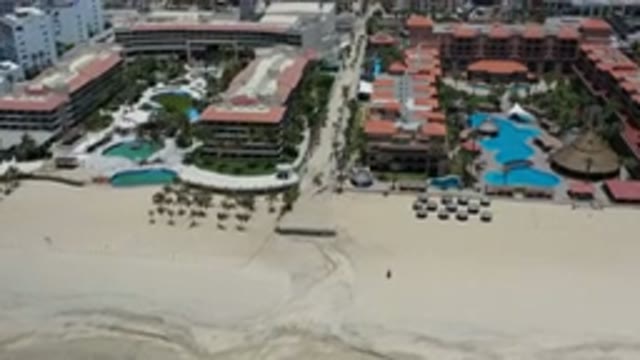 LOS CABOS MEXICO-2020: The Small Video Clip Is Showing A Town That Appears To Be