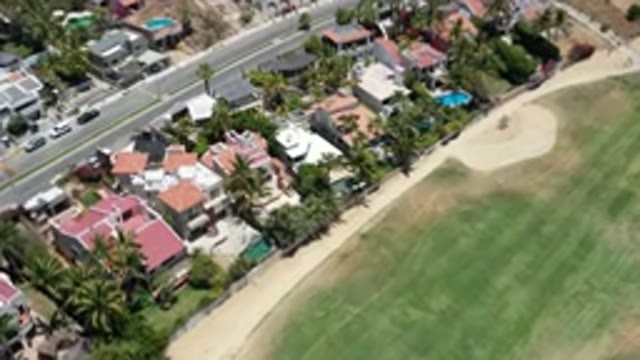 LOS CABOS MEXICO-2020: Fancy And Large Looking Houses That Land Next To A