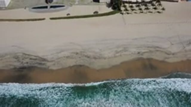 LOS CABOS MEXICO-2020: Panoramic Footage Starting From The Sea To City And Its