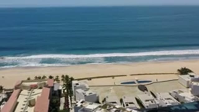 LOS CABOS MEXICO-2020: Sea Is Teal Blue In Color And Has A Ripple Effect That Is