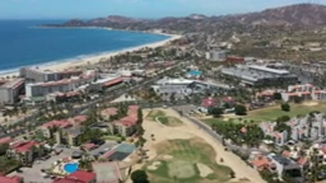 LOS CABOS MEXICO-2020: Drone Films Several Luxury Condominiums With Coverage