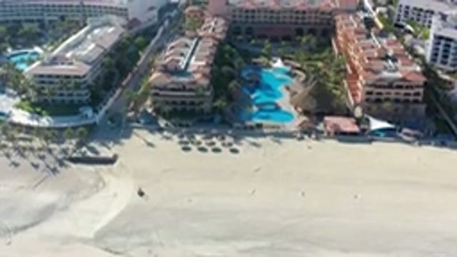 LOS CABOS MEXICO-2020: A Beautiful Township With Large Hotels And Swimming Pools