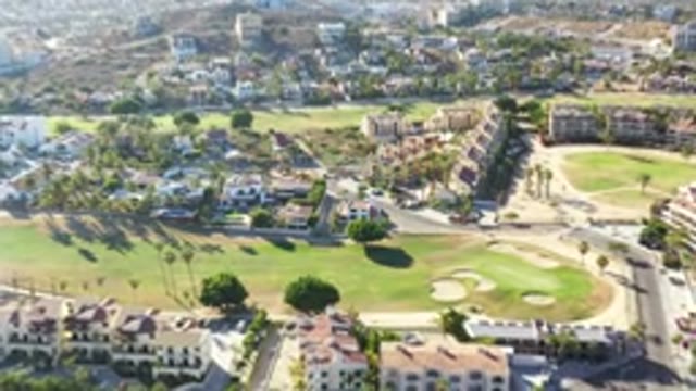 LOS CABOS MEXICO-2020: A Top Side View Of A Beautiful Landscape With Buildings And
