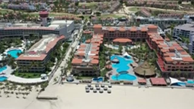 LOS CABOS MEXICO-2020: The Small Video Clip Shows A Crowded Town With So Much To