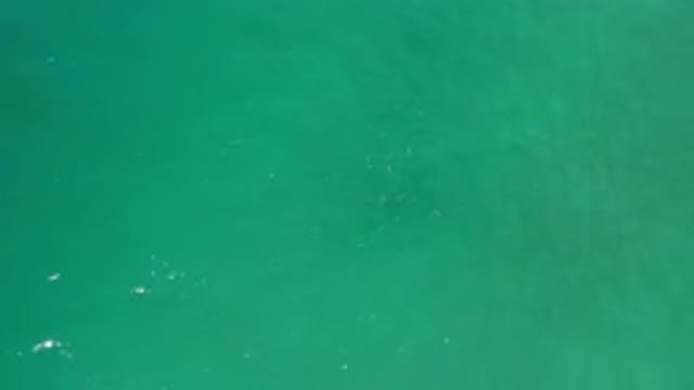 LOS CABOS MEXICO-2020: Beautiful Green Water Sea During A Pretty Bright Sunny