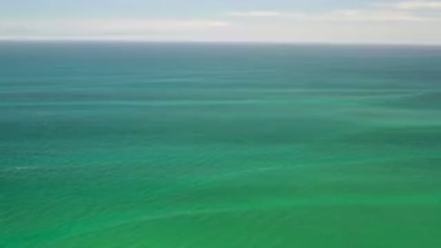 LOS CABOS MEXICO-2020: The Green Ocean Stretching Out For Miles In Every Direction