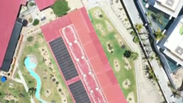 LOS CABOS MEXICO-2020: Top View of Tall Buildings in Los Cabos