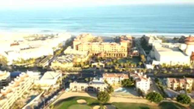 LOS CABOS MEXICO-2019: Time Lapse Of An Ocean And The Daily Life In A City