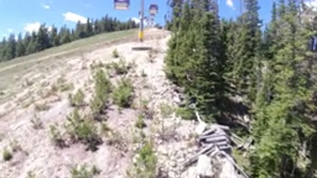 WINTER PARK COLORADO-2019: Nature Park Cableway Ride with Romantic Couple