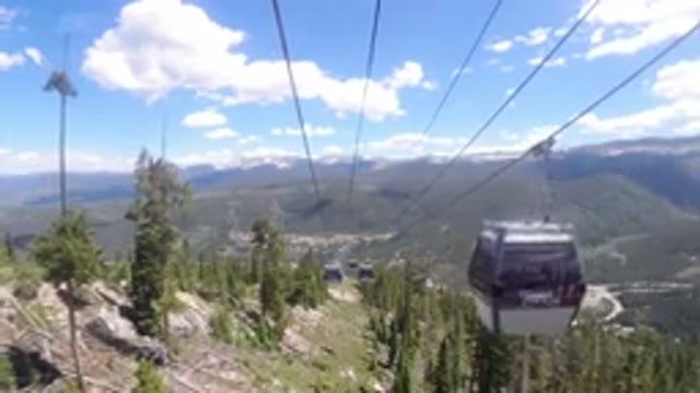 WINTER PARK COLORADO-2019: The Small Video Clip Is Showing A Landscape With Many