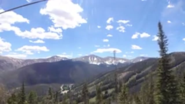 WINTER PARK COLORADO-2019: Amazingly Wonderful Forest Mountains And Sky View