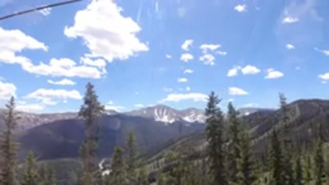 WINTER PARK COLORADO-2019: Ski Lift Mountain View