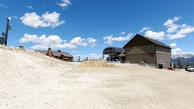 WINTER PARK COLORADO-2019: Walking Up Gravel Path To Remote Home In The Middle