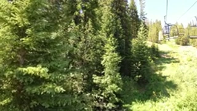 WINTER PARK COLORADO-2019: Air Cables Rides Glide Across The Beautiful Area