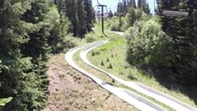 WINTER PARK COLORADO-2019: Aerial View Of Winter Park Colorado In The Summertime