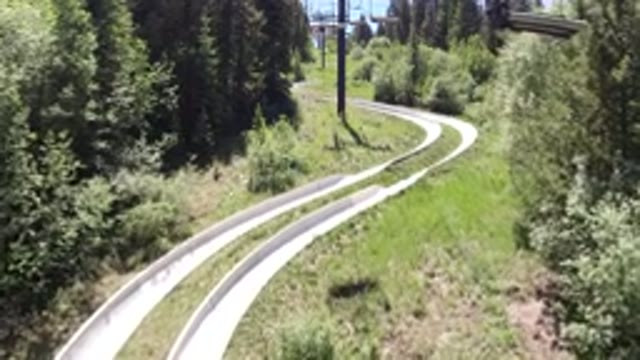 WINTER PARK COLORADO-2019: Beautiful Cableway Forest View Recorded By Someone