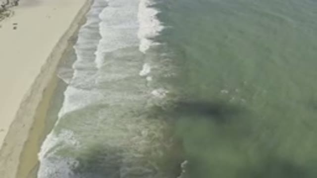 LOS CABOS MEXICO-2019: Aerial View Of A Big Desert Beach With Good Weather