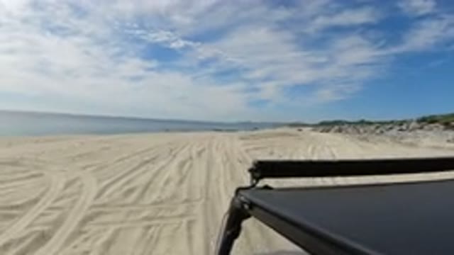 LOS CABOS MEXICO-2019: Car Ride While Filming Nature On A Beautiful Beach