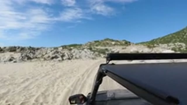 LOS CABOS MEXICO-2019: Trekking Over Rough Rocky And Sandy Terrain Trying To