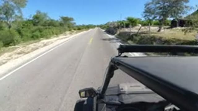 LOS CABOS MEXICO-2019: Driving Feels Amazing On An Empty Clean Road