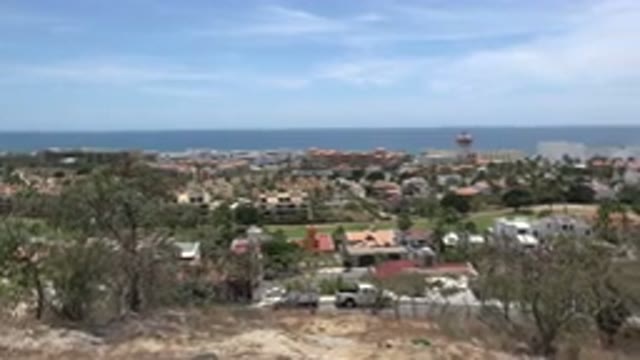 LOS CABOS MEXICO-2020: View Of Peaceful Residential Area Surrounded By Trees
