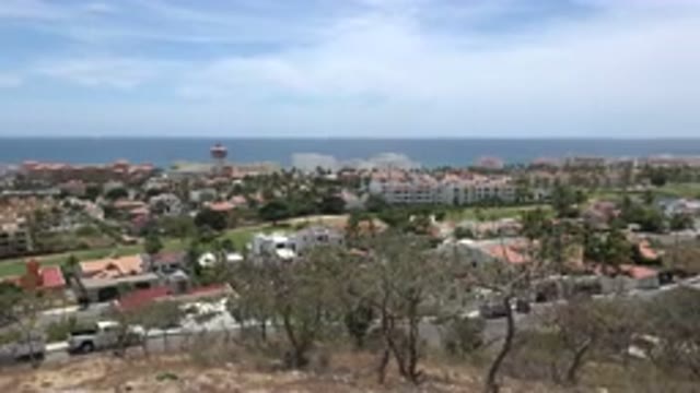 LOS CABOS MEXICO-2020: Sweeping View Of Seaside Town
