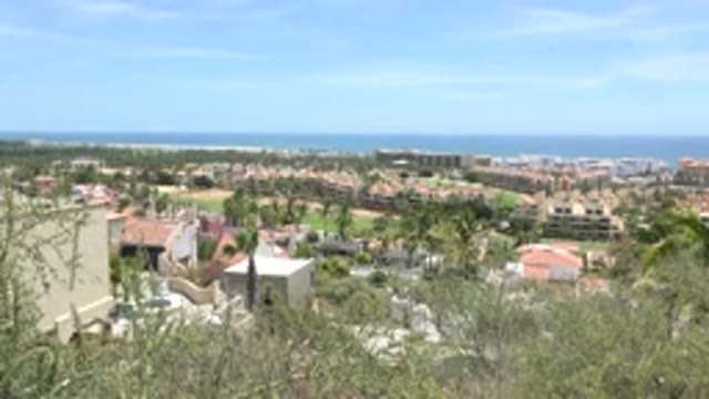 LOS CABOS MEXICO-2020: City View With Green Landscape