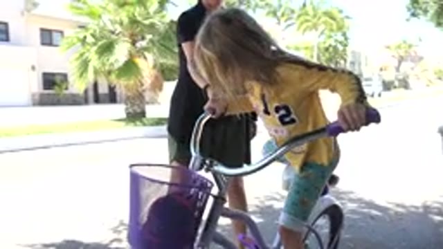 LOS CABOS MEXICO-2020: Learning To Ride A Bike It's Now Or Never Mom Says