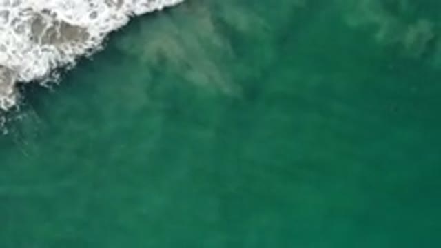 LOS CABOS MEXICO-2020: Large Crashing Menacing Wave Disturbs The Once Calm