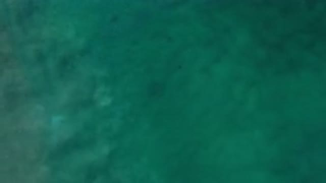 LOS CABOS MEXICO-2020: In A Sea In Depth Water Waving Slowly With Blue Color