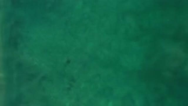 LOS CABOS MEXICO-2020: Aerial Drone View Of The Beautiful Ocean Green Waters