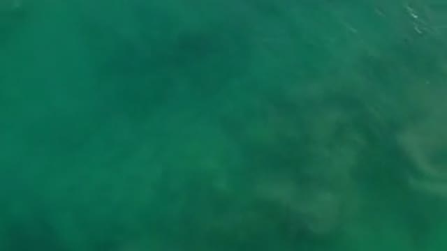 LOS CABOS MEXICO-2020: Aerial View Of Beautiful Clear Water Island
