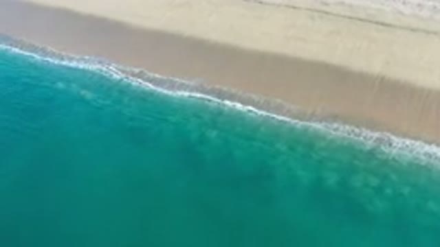 LOS CABOS MEXICO-2020: A Birds Eye View Of The Beautiful Crystal Clear Ocean