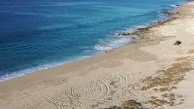 LOS CABOS MEXICO-2020: Seen From Above We Are Small In The Size Of The