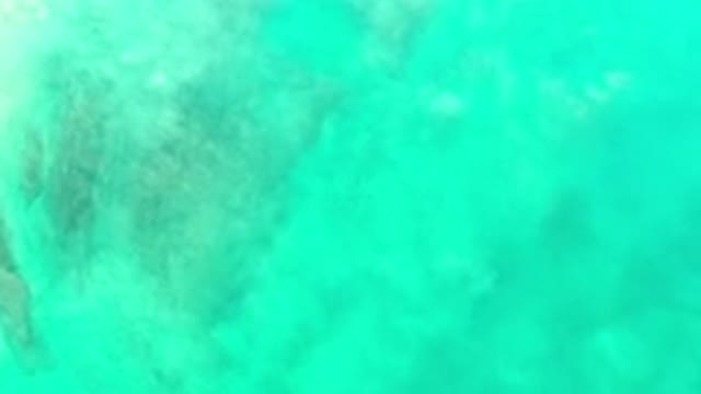 LOS CABOS MEXICO-2020: A Beautiful View Of A Deep Green Colored Sea