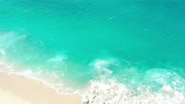 LOS CABOS MEXICO-2020: Calm Sea With A Very Blue Sky And The Ocean Being Very