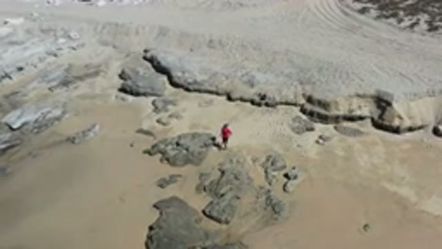 LOS CABOS MEXICO-2020: Exploring Nature on a Rocky Beach