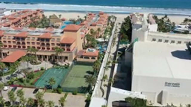 LOS CABOS MEXICO-2020: View Of Life On The Beach And Ocean In The Summer