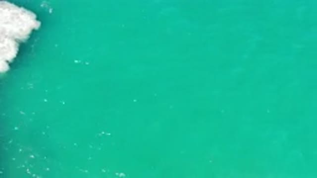 LOS CABOS MEXICO-2020: Green Look Of Ocean And Sunlight Making It Shine