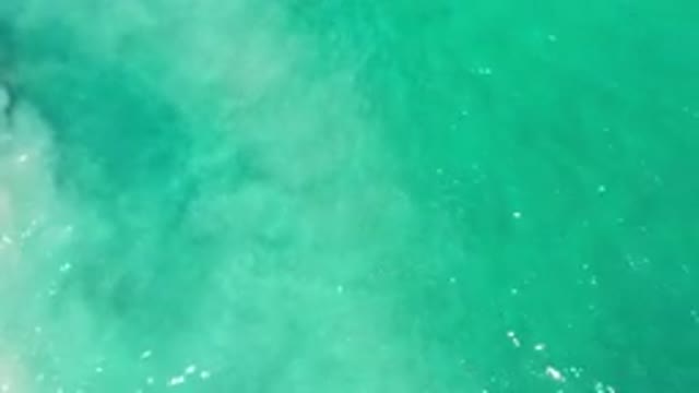 LOS CABOS MEXICO-2020: Top-Down View of the Ocean