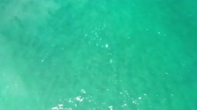 LOS CABOS MEXICO-2020: Blue Water Moves Through The Current Of The Sea