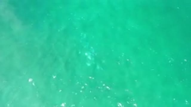 LOS CABOS MEXICO-2020: Gentle Waves Pushed By The Tide Over Clear Aqua Marine