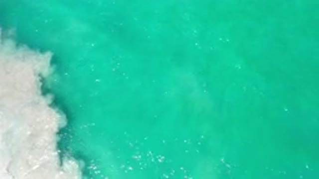 LOS CABOS MEXICO-2020: Foam From Waves Going Out To Sea