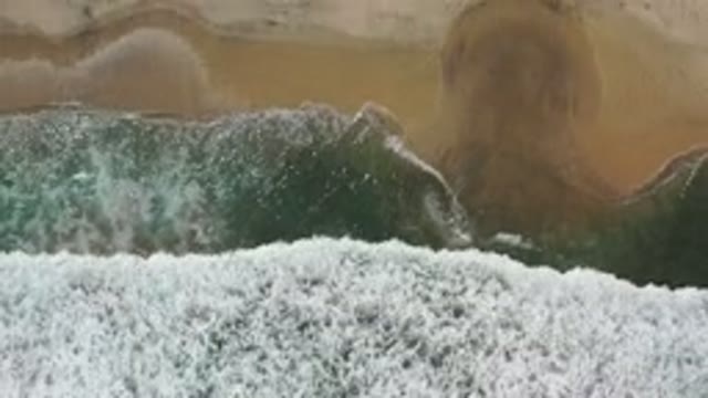 LOS CABOS MEXICO-2020: Waves At The Seashore In Focus
