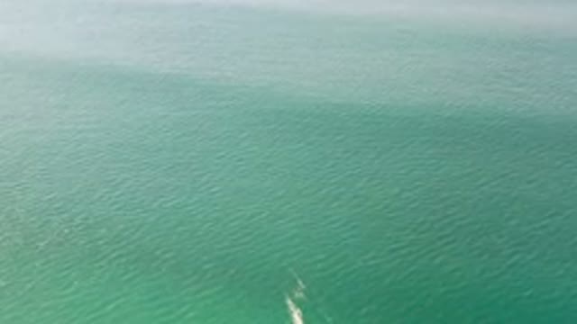LOS CABOS MEXICO-2020: A Beautiful View Of Deep Green Colored Sea Water