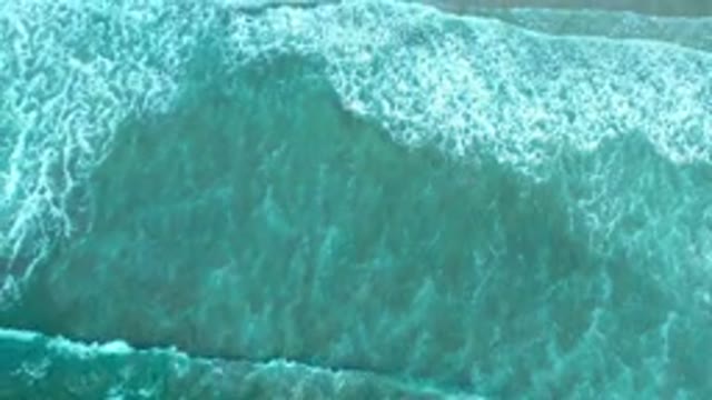 LOS CABOS MEXICO-2020: Ebb And Flow Of The Ocean With Beautiful Sea Foam Gracing