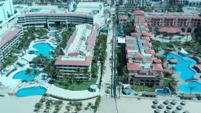 LOS CABOS MEXICO-2020: Fly Over Video Of A Beautiful Holiday Resort