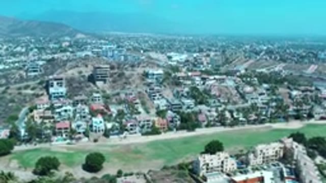 LOS CABOS MEXICO-2020: Top View of The Beach Capital Destination in Los Cabos